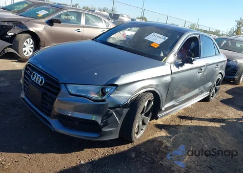 2016 Audi A3 2.0T Premium из США, поврежденный, VIN WAUB8GFF7G1113385